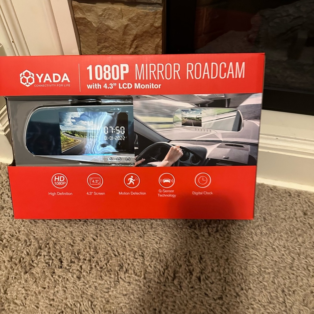 Mirror Dash Road Cam